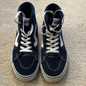 Vans hightops, size 8